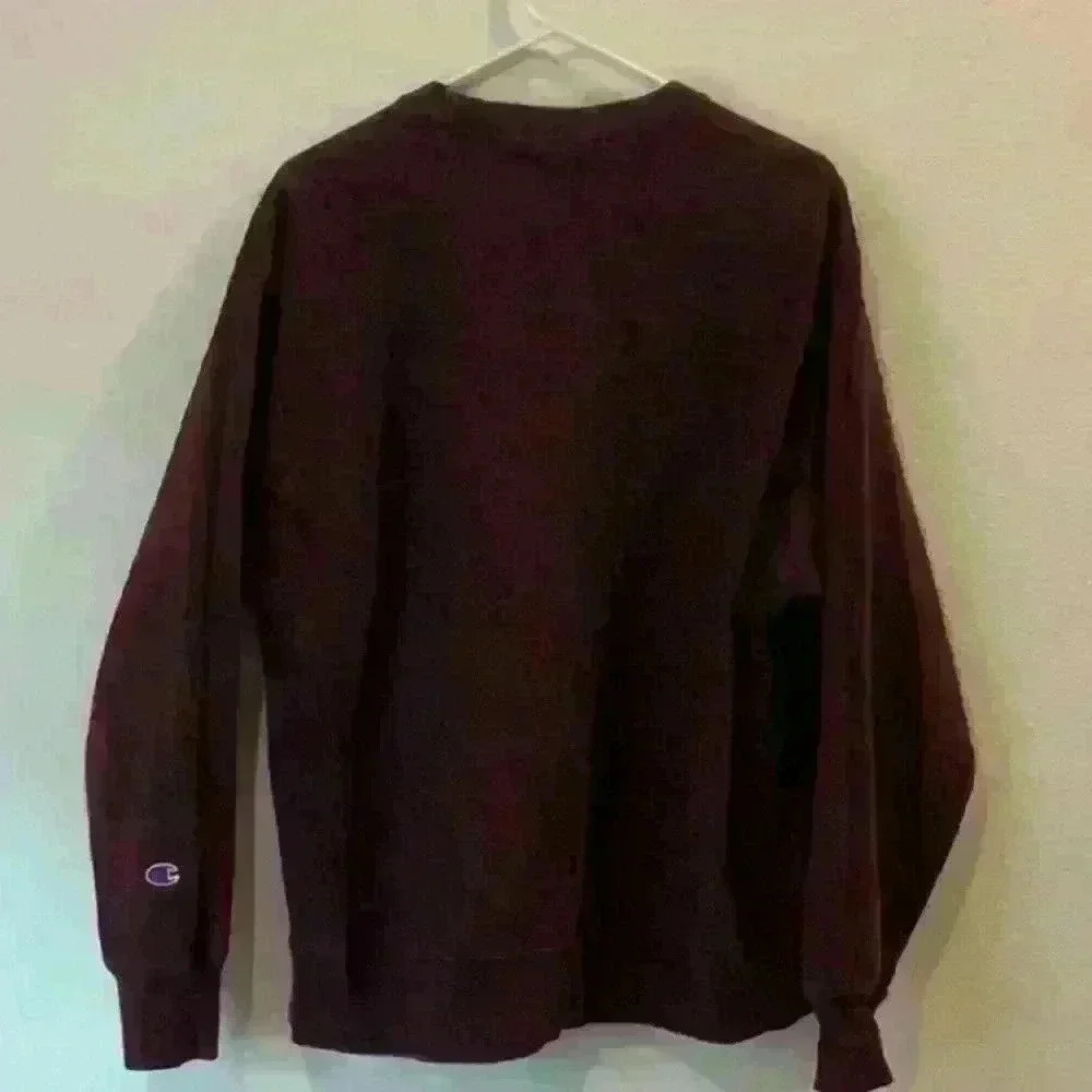 Champion Reverse Weave Script Crew Neck Sweatshirt - Picture 5 of 5